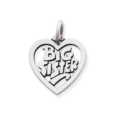"Big Sister" Heart Charm