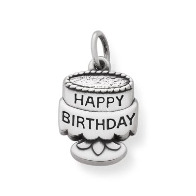 Tiny Birthday Cake Charm