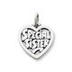 "Special Sister" Heart Charm