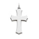 Beveled Clechee Cross Pendant