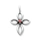 Avery Remembrance Birthstone Cross Pendant