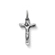 Small Chiseled Crucifix Charm