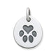 Heart Paw Pet Tag Charm