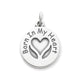 "Born In My Heart" Adoption Charm