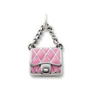 Enamel Fashion Purse Charm