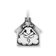 Girl in Cloud 9 Charm