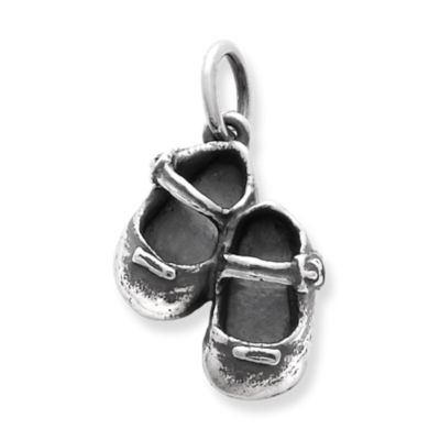 Lil' Girl Baby Shoes Charm