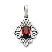 Spanish Lace Birthstone Pendant