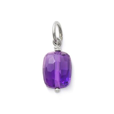 Faceted Gemstone Bead Pendant
