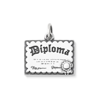 Graduation Diploma Charm