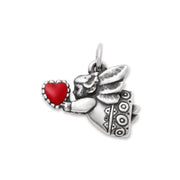 Enamel Love Angel Charm