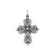 Heart's Devotion Cross Charm