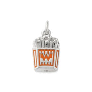 Enamel Whataburger French Fries Charm
