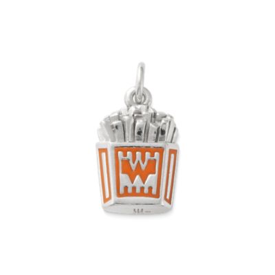 Enamel Whataburger French Fries Charm