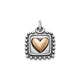 Radiant Heart Charm