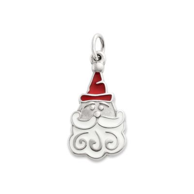 Enamel Sweet Santa Charm