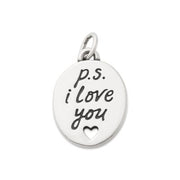 "P.S. I Love You" Charm