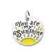 Enamel "You Are My Sunshine" Charm