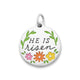 Enamel "He is Risen" Charm