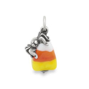 Sweet and Spooky Halloween Art Glass Charm