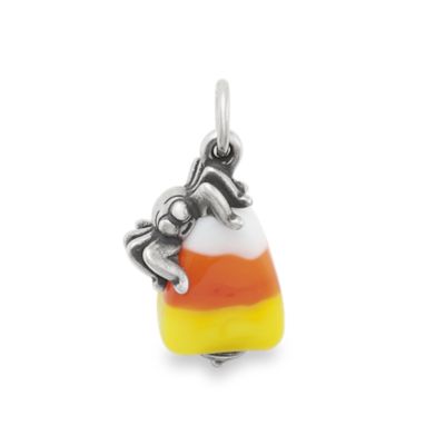 Sweet and Spooky Halloween Art Glass Charm