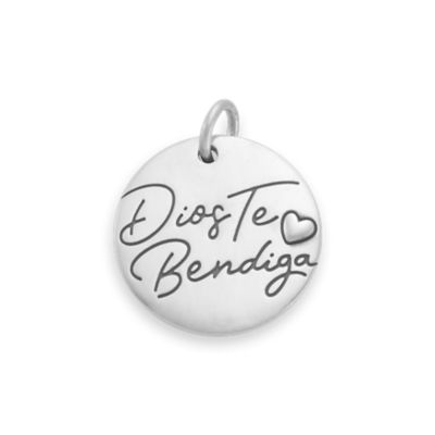 "Dios Te Bendiga" Charm