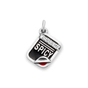 Enamel "Whataburger Spicy" Ketchup Charm