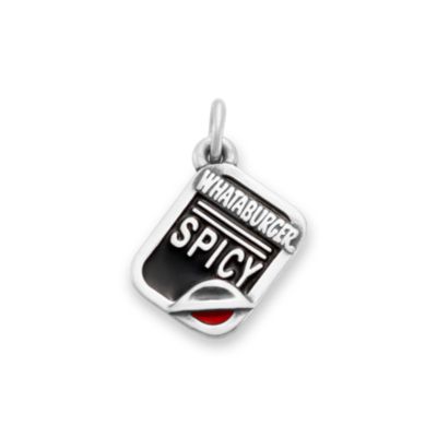 Enamel "Whataburger Spicy" Ketchup Charm