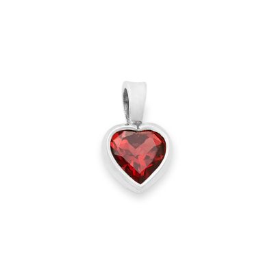 Heart Gemstone Pendant
