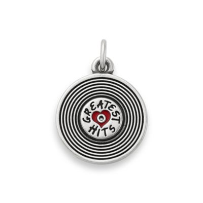 Greatest Hits Album Enamel Charm