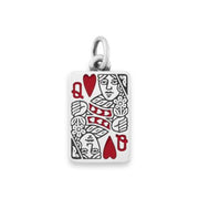 Enamel Queen of Hearts Charm