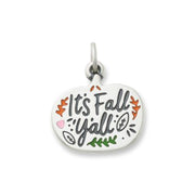 Enamel It's Fall Y'all Charm