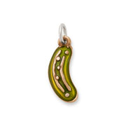 Enamel Pickle Charm