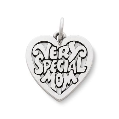 "Very Special Mom" Heart Charm