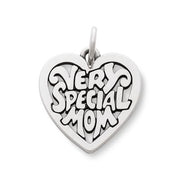 "Very Special Mom" Heart Charm