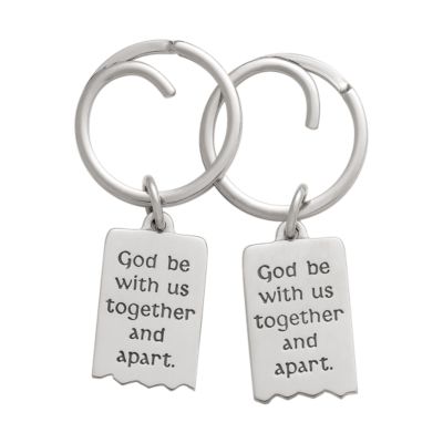 Mizpah Key Chain Set