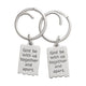 Mizpah Key Chain Set