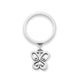 Small Spring Butterfly Charm Dangle Ring