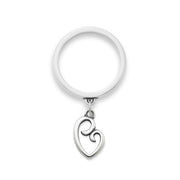 Delicate Mother's Love Charm Dangle Ring