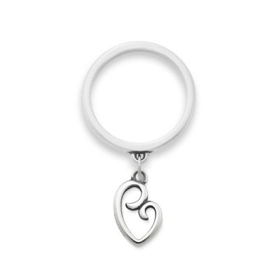 Delicate Mother's Love Charm Dangle Ring