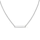 Petite Engravable Horizon Necklace