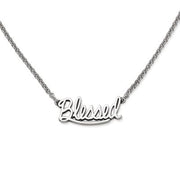 "Blessed" Necklace