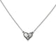 Delicate Heart Initial Necklace