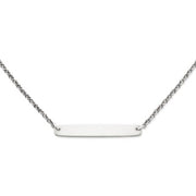 Engravable Horizon Necklace