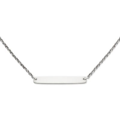 Engravable Horizon Necklace