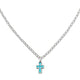 Enamel Petite Cross Necklace