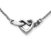 Heart Knot Necklace