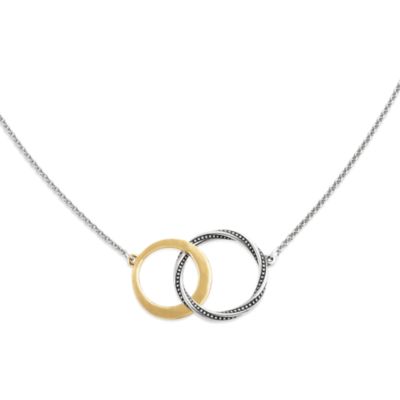 Connected Circles Necklace