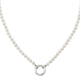Cultured Pearl Changeable Charm Necklace
