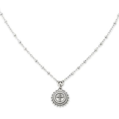 Cross Medallion Necklace Layer